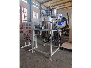 29L高溫高壓不銹鋼電動升降反應釜已完工發(fā)往滄州