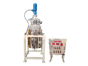 200L防爆不銹鋼夾套外循環(huán)加熱反應釜已完工發(fā)往黑龍江